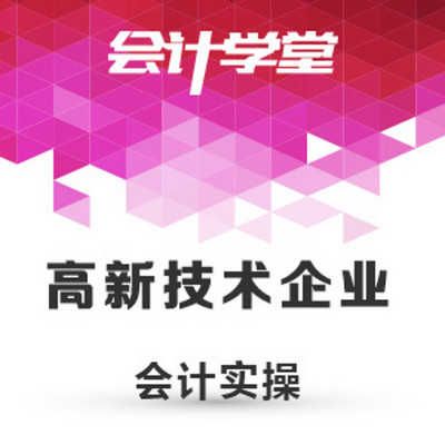 高新技术会计实务做账教程 高新技术会计实务做账教程