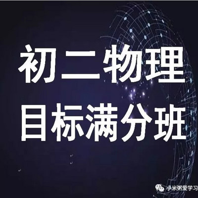 初二物理 目标满分 初二物理 目标满分