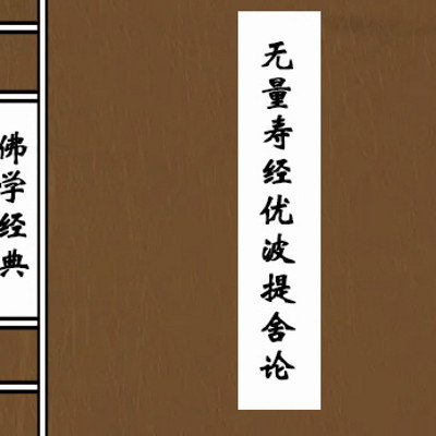 无量寿经优波提舍论 无量寿经优波提舍论