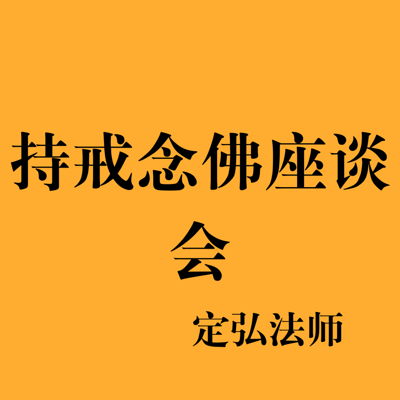 《持戒念佛座谈会》 定弘法师